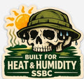 Built for Heat and Humidity Sticker