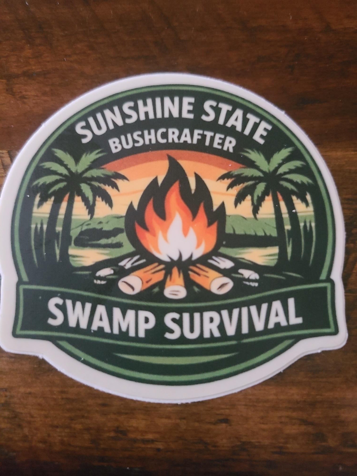 Swamp Survival sticker